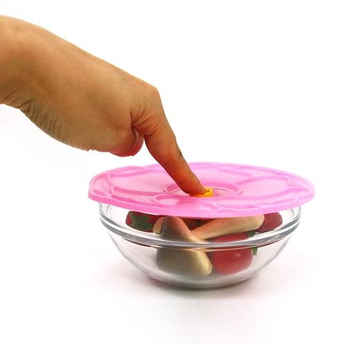 Silicone cover lid